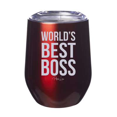 World's Best Boss 12oz Stemless Wine Cup