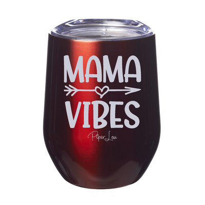 Mama Vibes 12oz Stemless Wine Cup