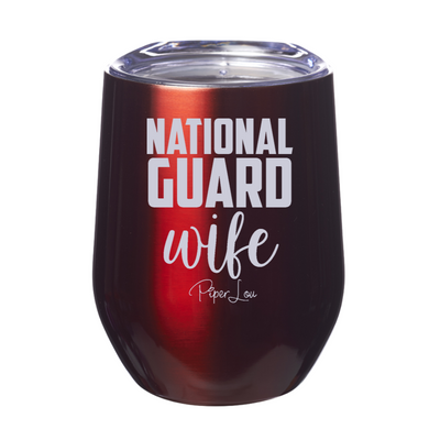 National Guard Wife 12oz Stemless Wine Cup