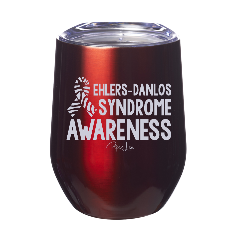 Ehlers Danlos Syndrome Awareness Laser Etched Tumbler
