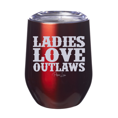Ladies Love Outlaws 12oz Stemless Wine Cup