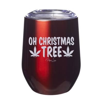 Oh Christmas Tree 12oz Stemless Wine Cup