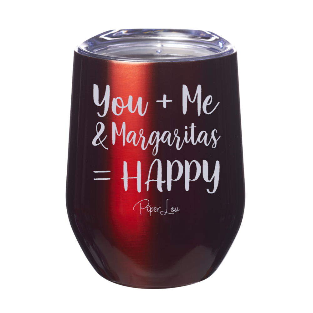 You and Me and Margaritas 12oz Stemless Wine Cup