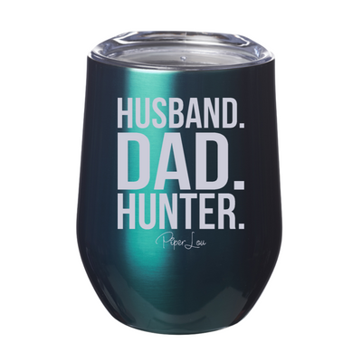 Husband Dad Hunter 12oz Stemless Wine Cup