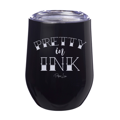 Pretty In Ink Laser Etched Tumbler