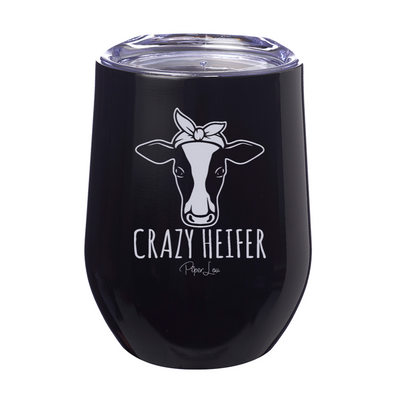Crazy Heifer Laser Etched Tumbler