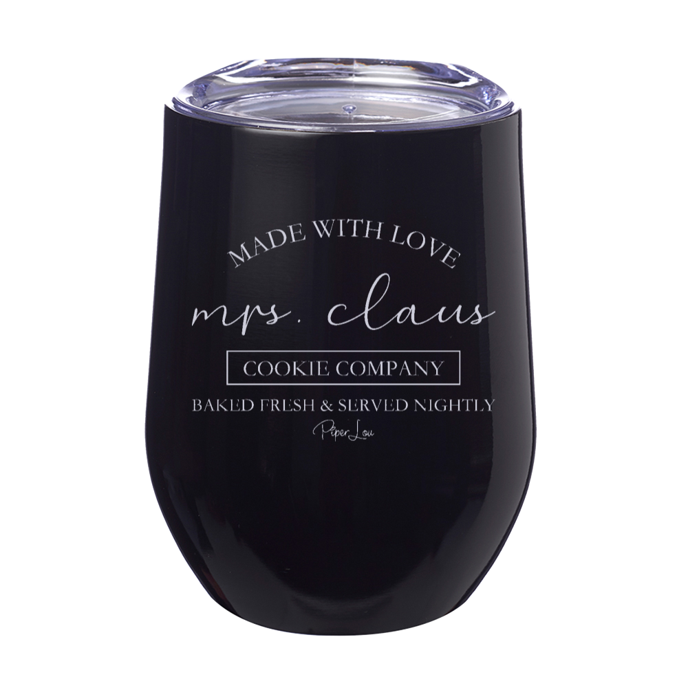 Mrs. Claus Cookie Company Laser Etched Tumbler