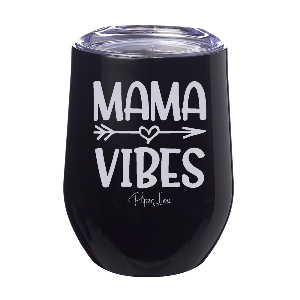 Mama Vibes Laser Etched Tumbler