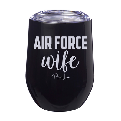 Air Force Wife 12oz Stemless Wine Cup