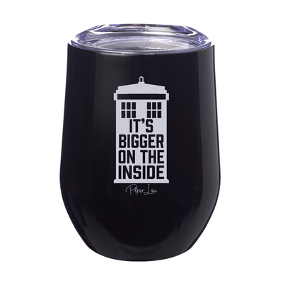 It's Bigger On The Inside Stemless Wine Cup