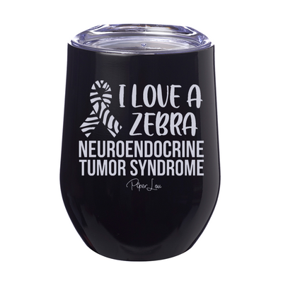 I Love A Zebra 12oz Stemless Wine Cup