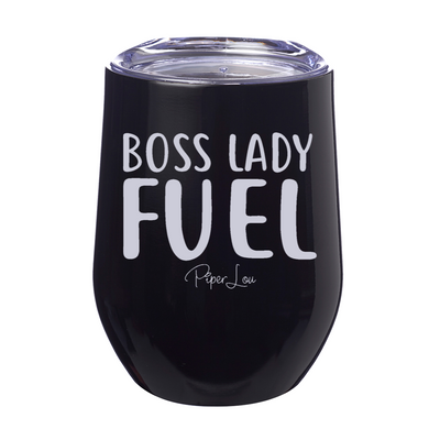 Boss Lady Fuel 12oz Stemless Wine Cup
