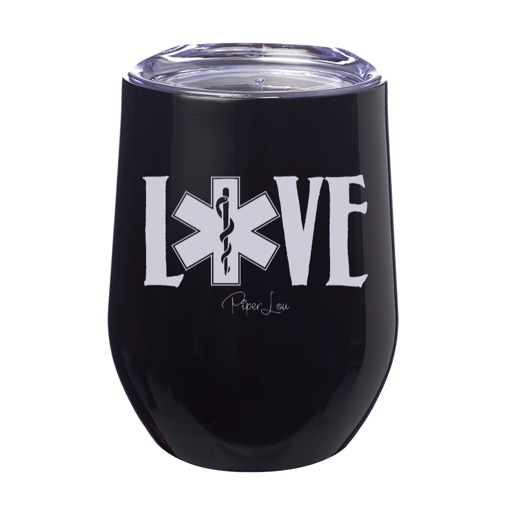EMT Love 12oz Stemless Wine Cup