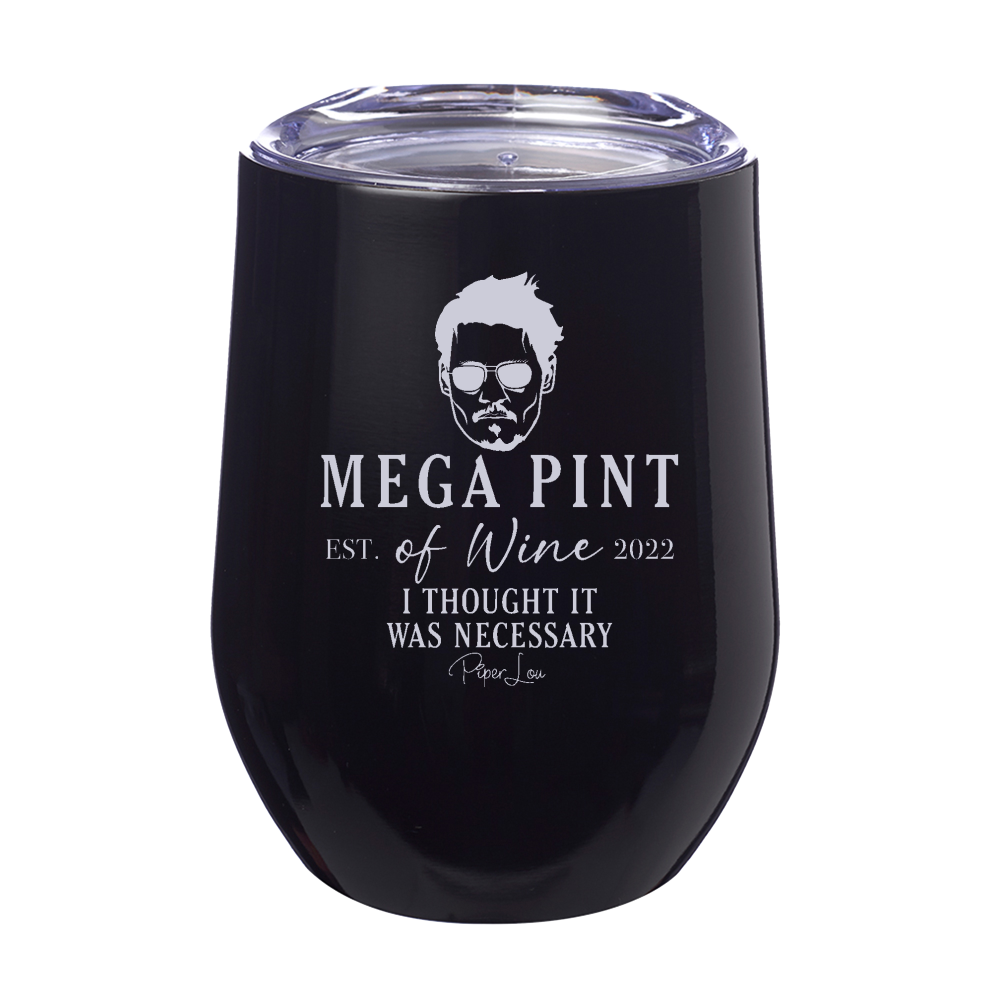 Mega Pint Of Wine 12oz Stemless Wine Cup