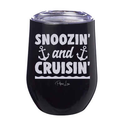 Snoozin and Cruisin 12oz Stemless Wine Cup