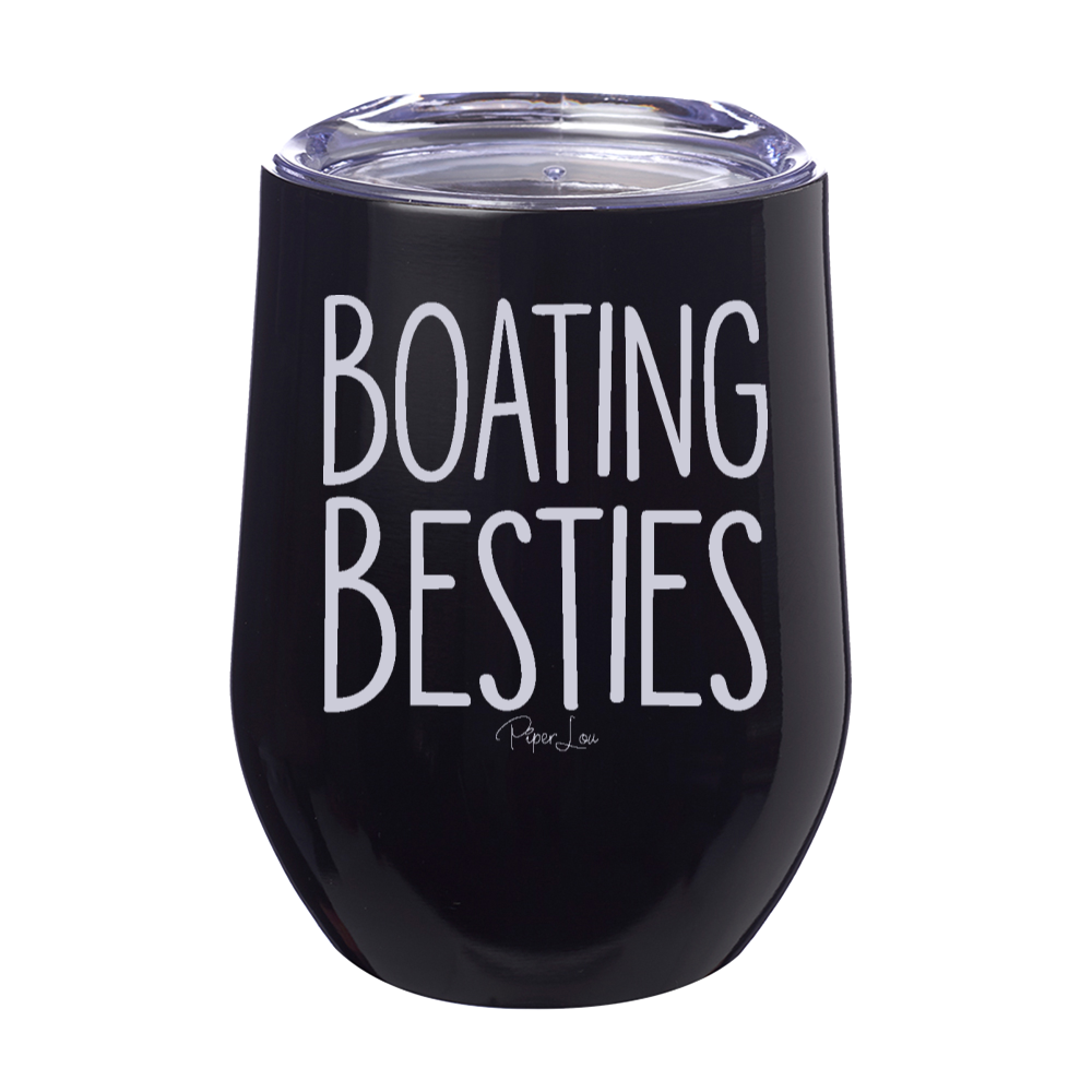 Boating Besties 12oz Stemless Wine Cup