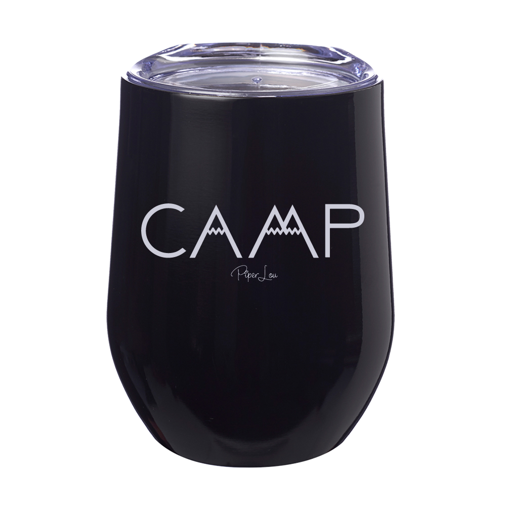 CAMP Mountains 12oz Stemless Wine Cup