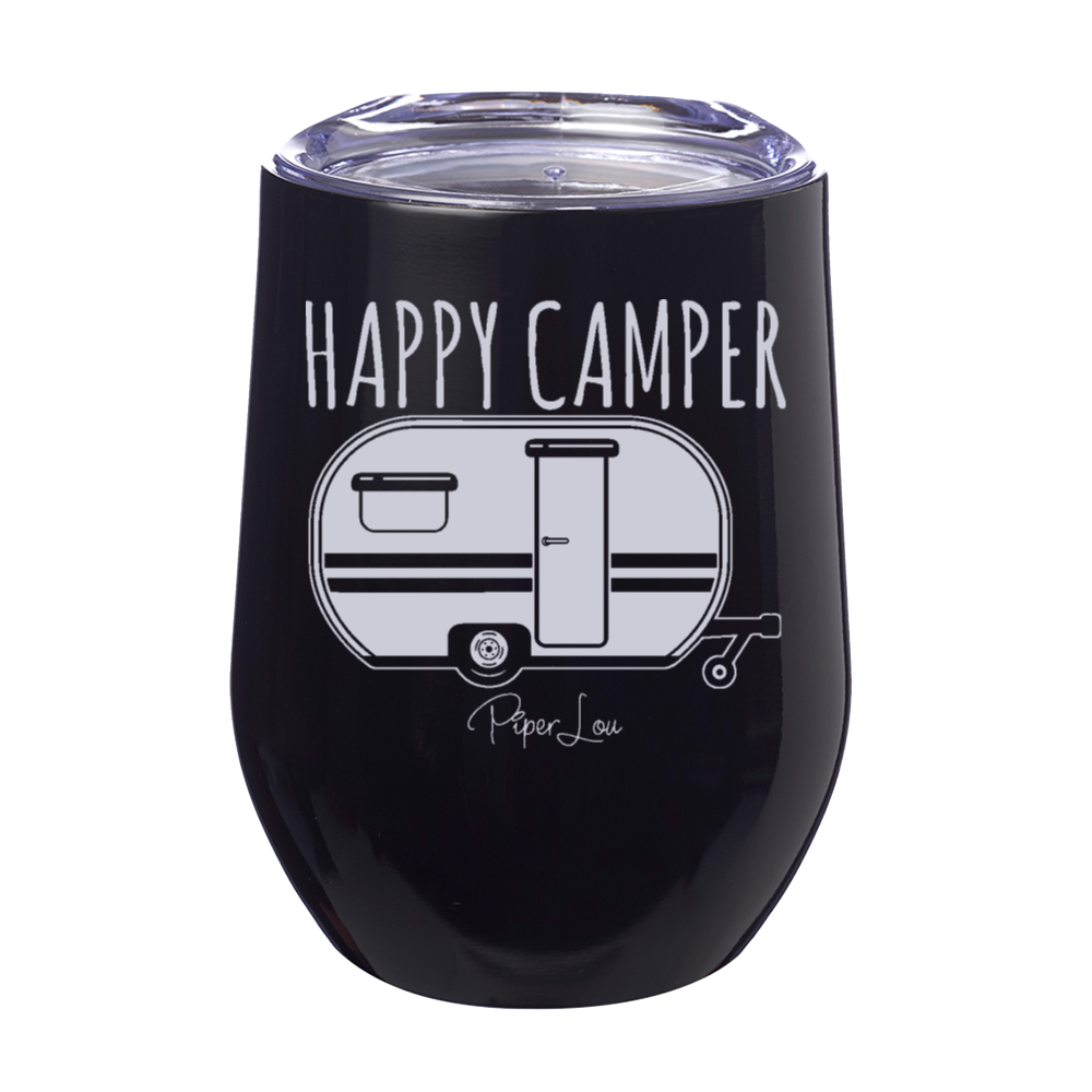 Happy Camper RV Laser Etched Tumbler