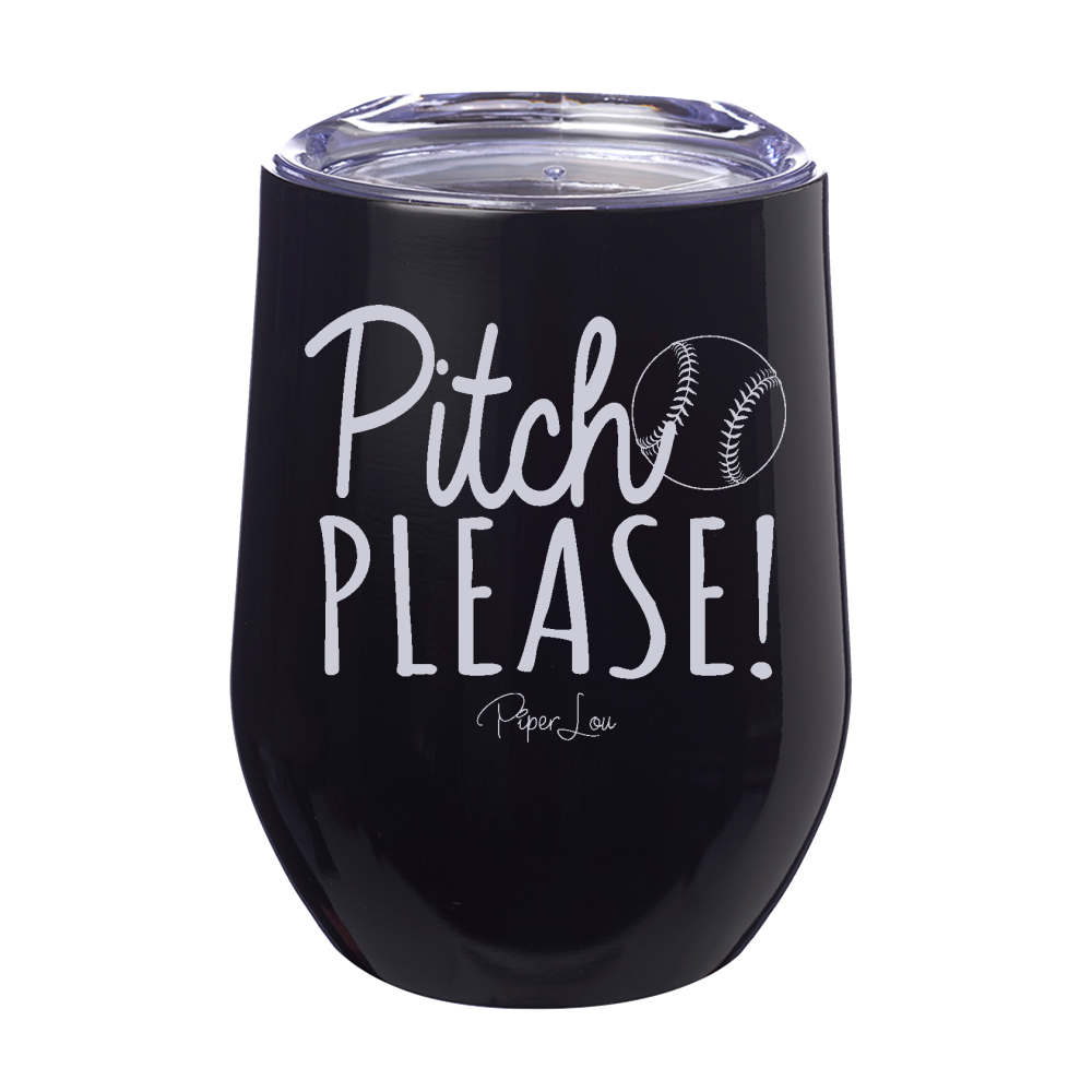 Pitch Please 12oz Stemless Wine Cup