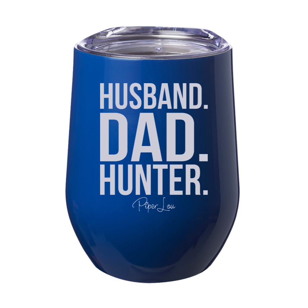 Husband Dad Hunter Laser Etched Tumbler