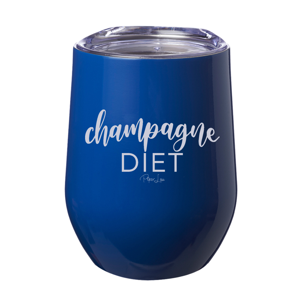 Champagne Diet 12oz Stemless Wine Cup