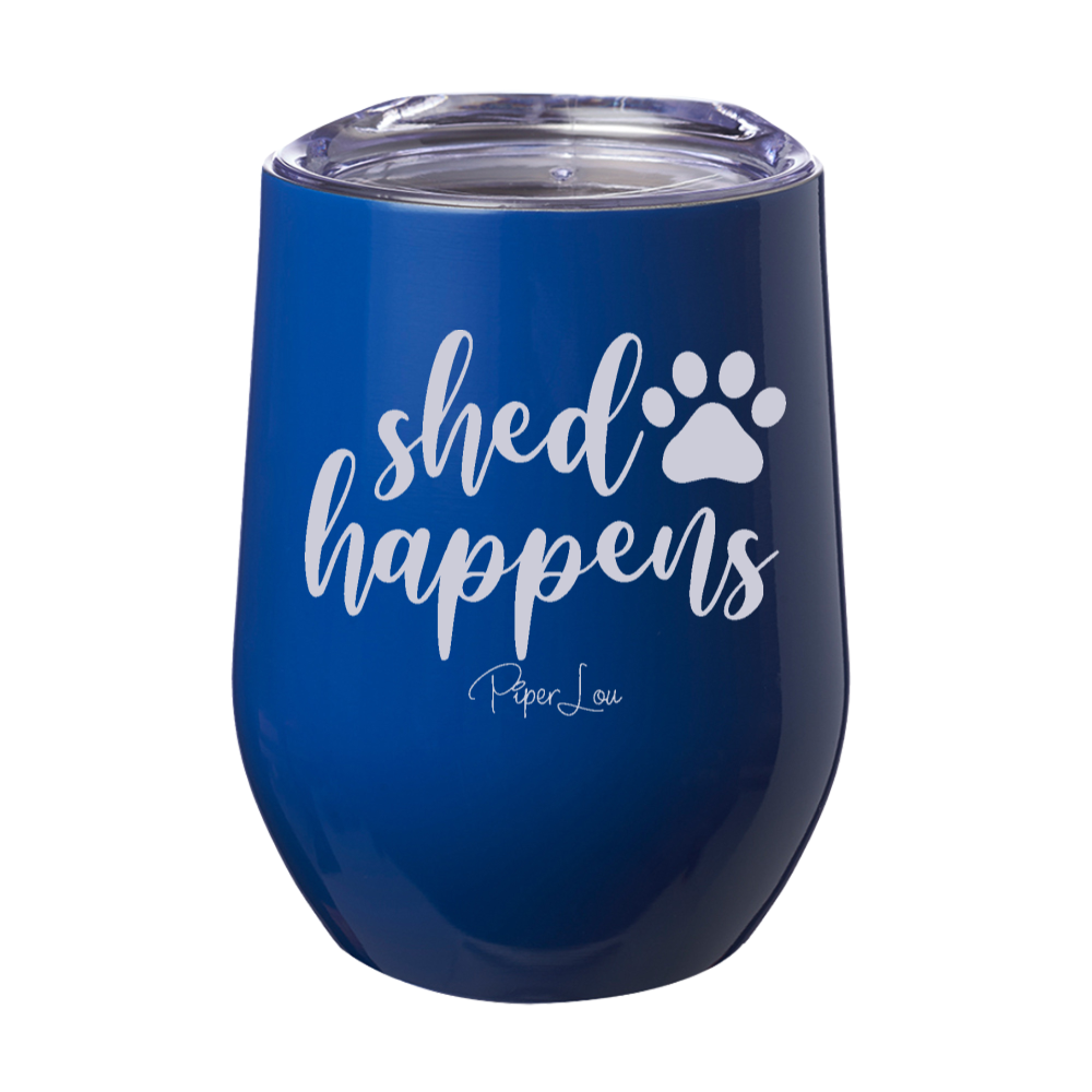 Shed Happens 12oz Stemless Wine Cup