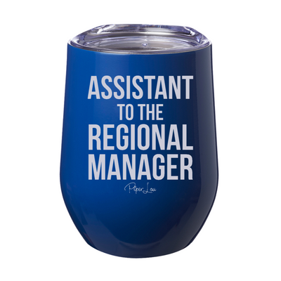 Assistant To The Regional Manager Laser Etched Tumbler