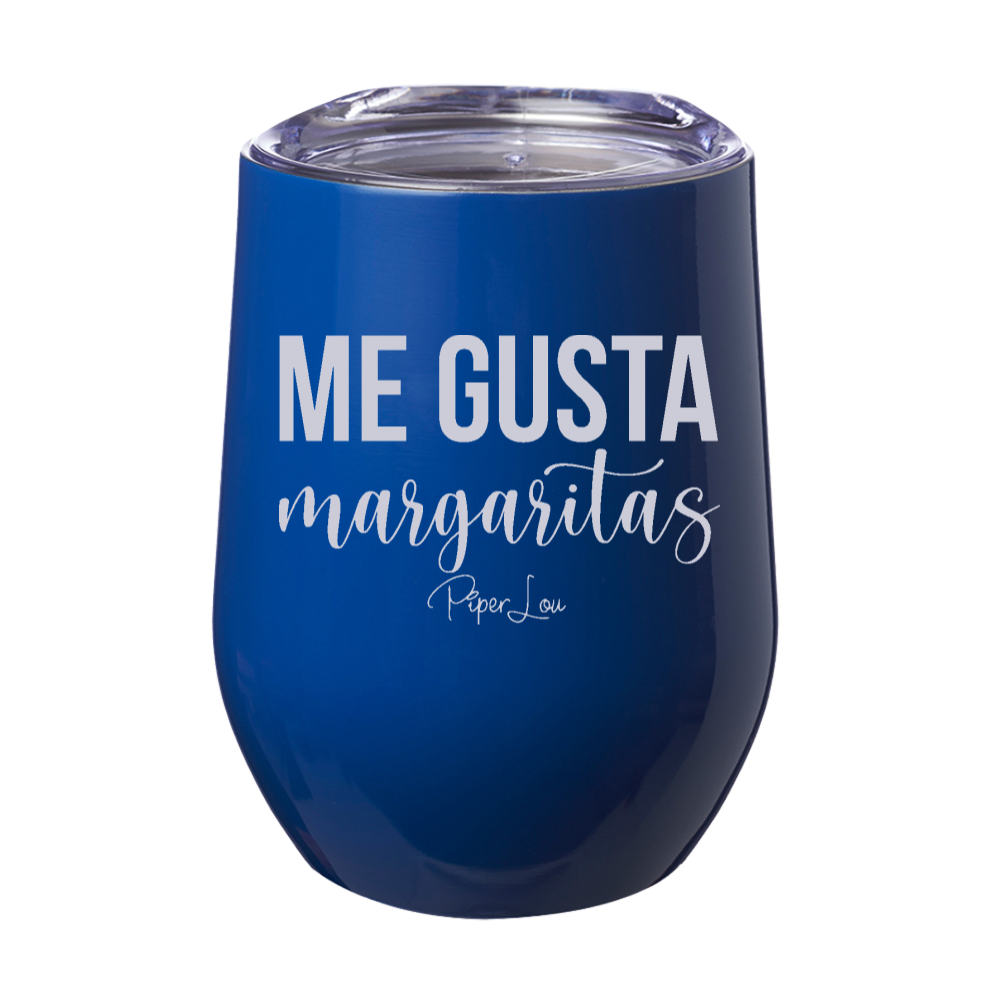 Me Gusta Margaritas 12oz Stemless Wine Cup