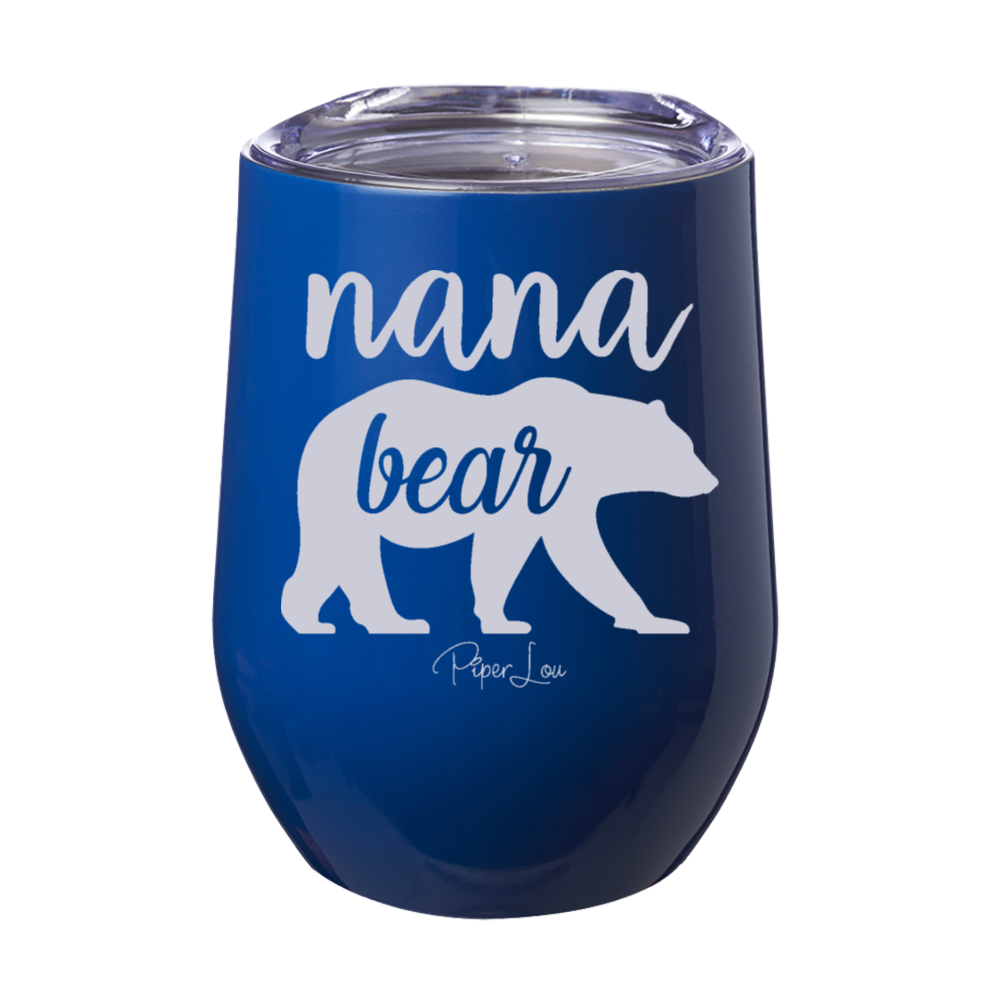 Nana Bear 12oz Stemless Wine Cup