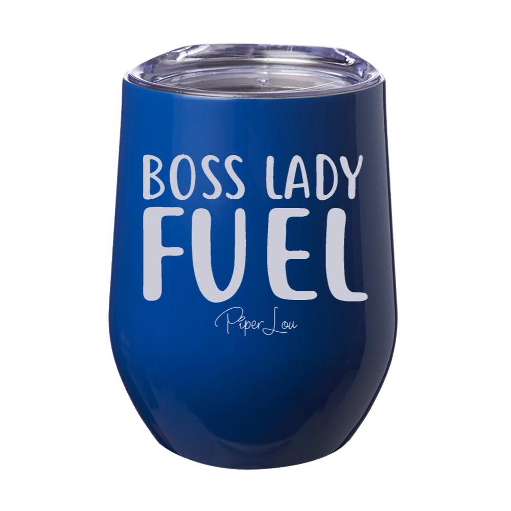 Boss Lady Fuel Laser Etched Tumbler