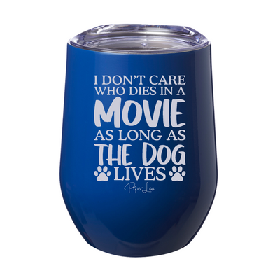 As Long As The Dog Lives 12oz Stemless Wine Cup