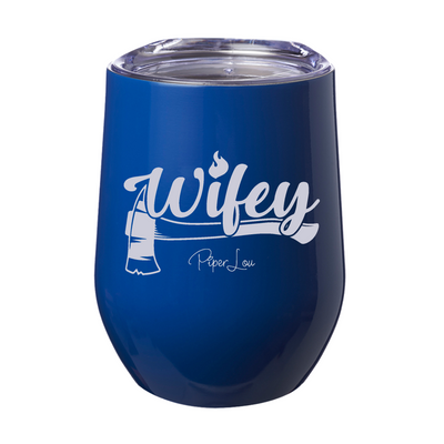 Fire Wifey Axe Laser Etched Tumbler