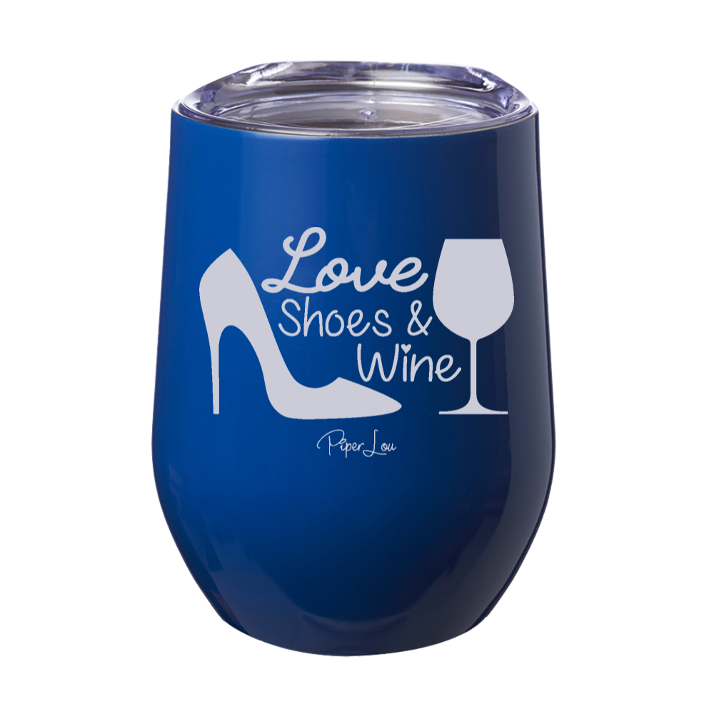Love Shoes and Wine 12oz Stemless Wine Cup
