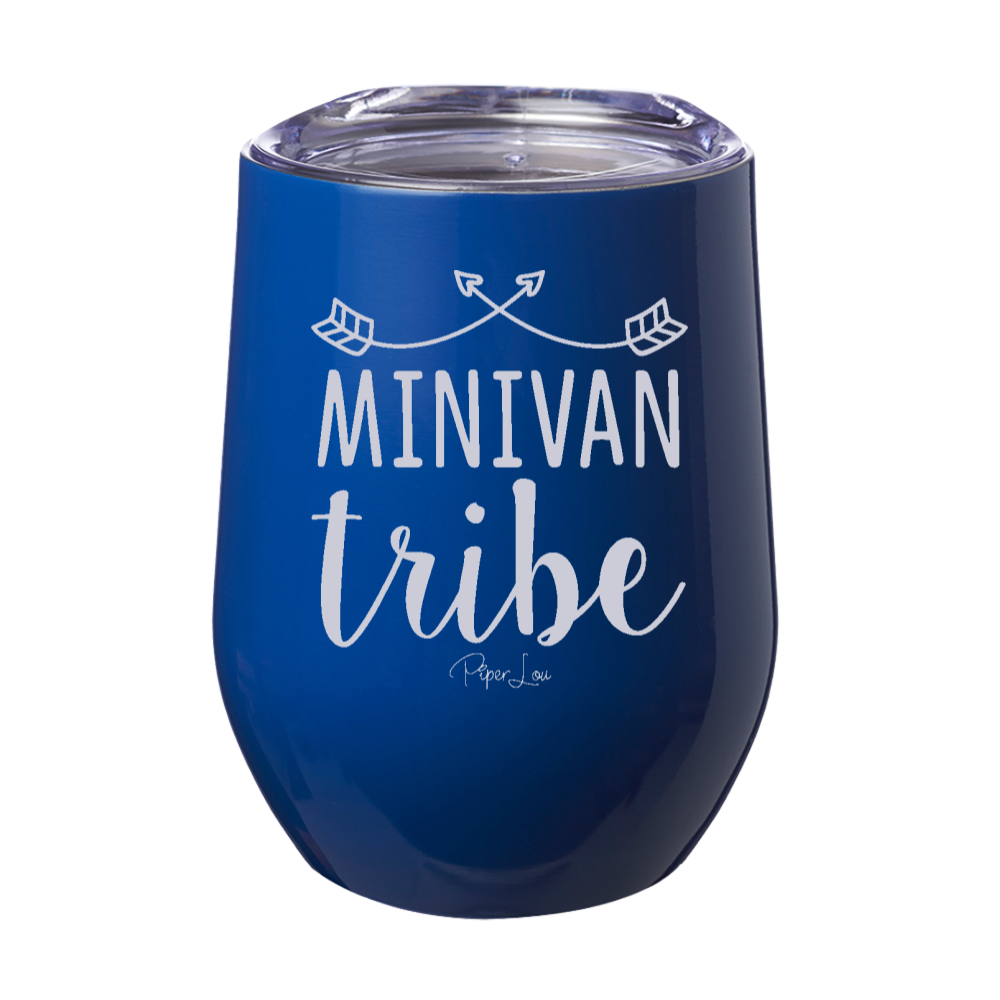 Minivan Tribe 12oz Stemless Wine Cup