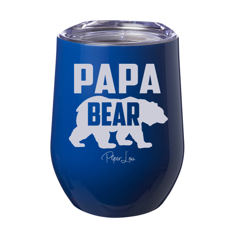 Papa Bear 12oz Stemless Wine Cup