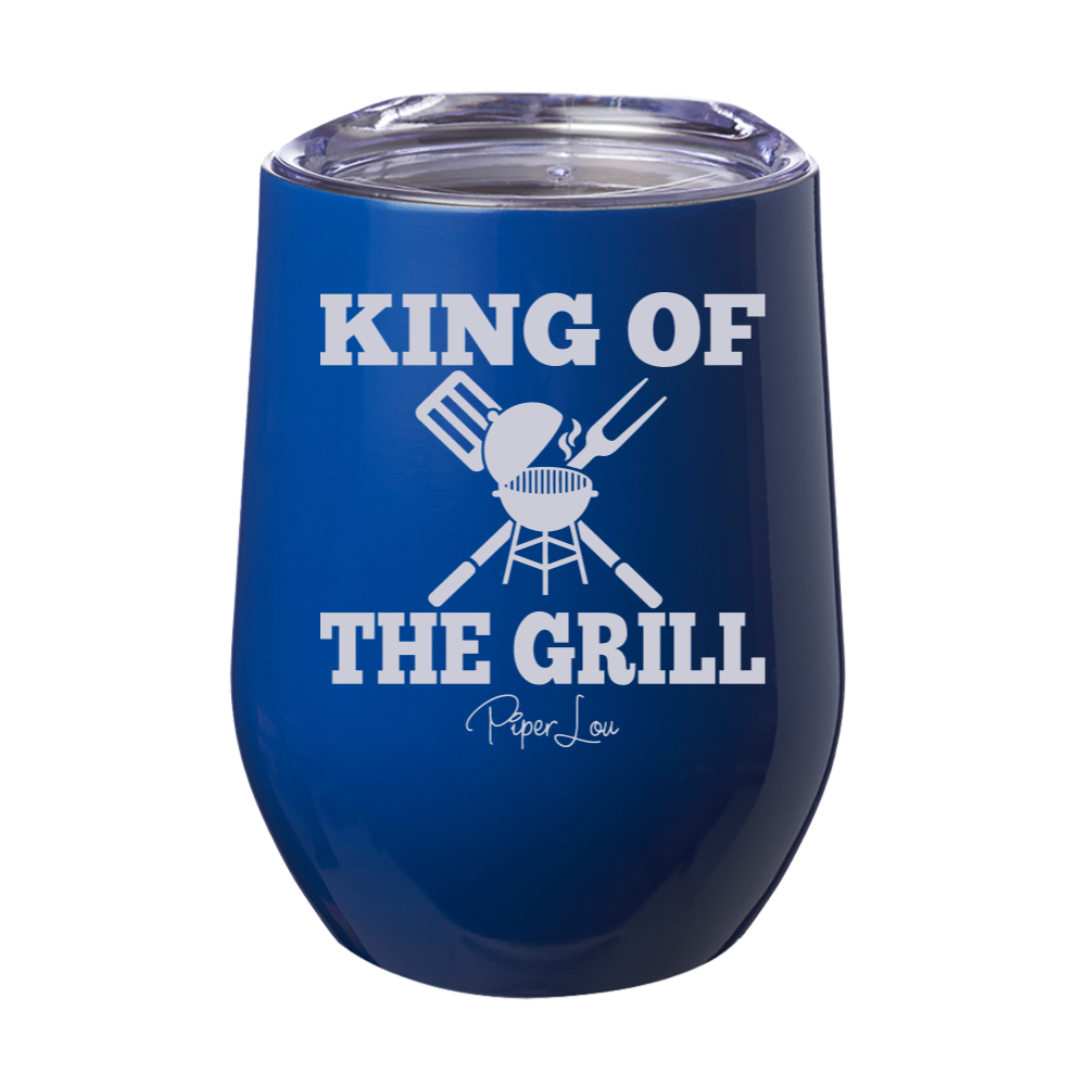 King Of The Grill Laser Etched Tumbler