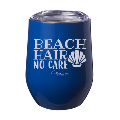 Beach Hair No Care Laser Etched Tumbler