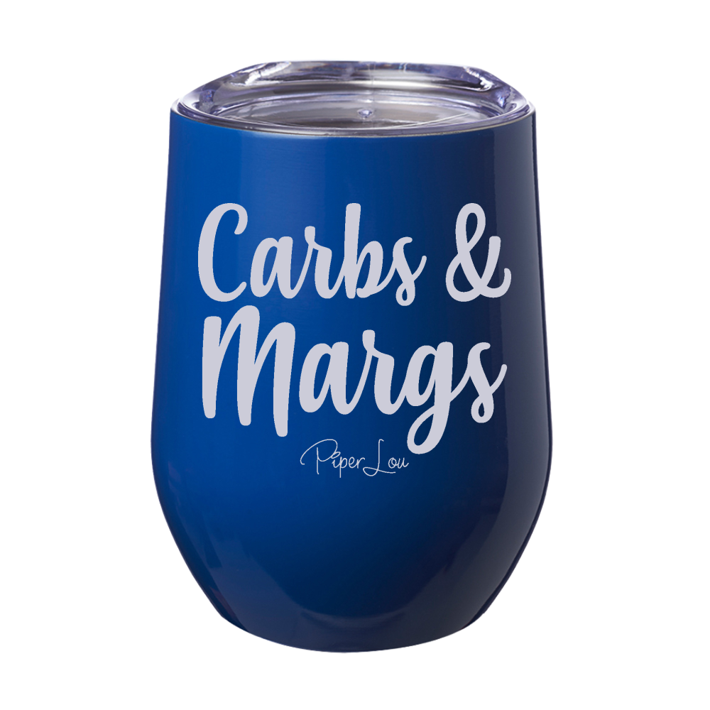 Carbs & Margs 12oz Stemless Wine Cup