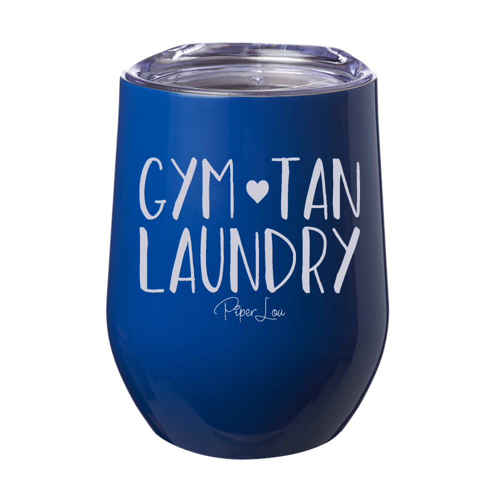 Gym Tan Laundry 12oz Stemless Wine Cup