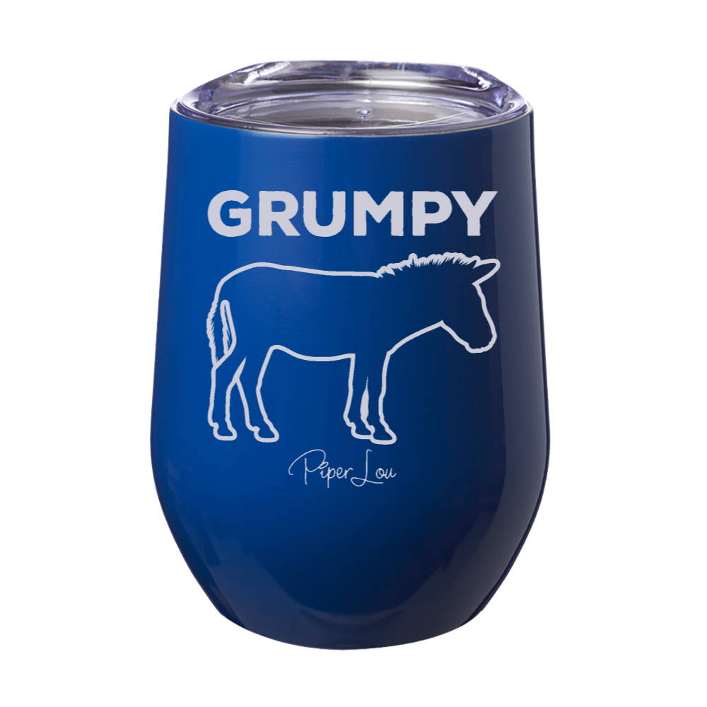 Grumpy Donkey 12oz Stemless Wine Cup
