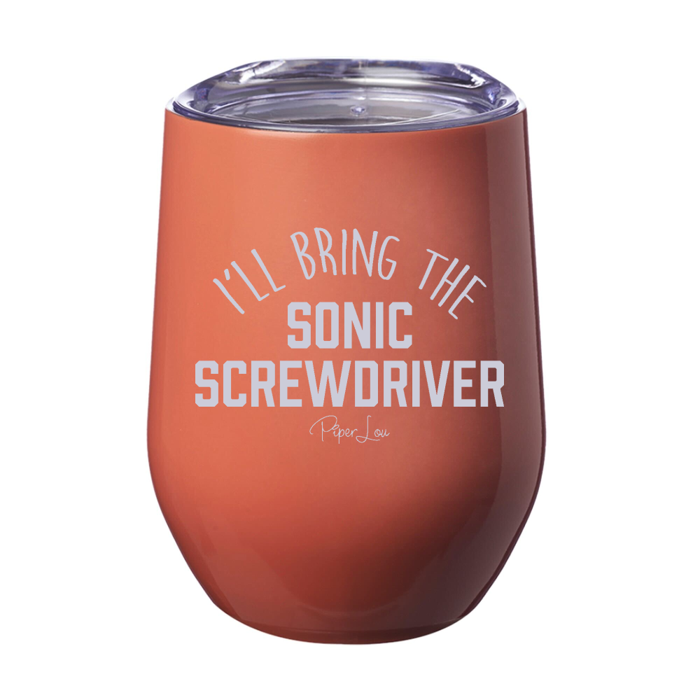 I'll Bring The Sonic Screwdriver Stemless Wine Cup