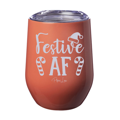 Festive AF 12oz Stemless Wine Cup
