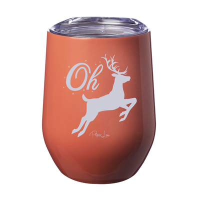 Oh Deer 12oz Stemless Wine Cup