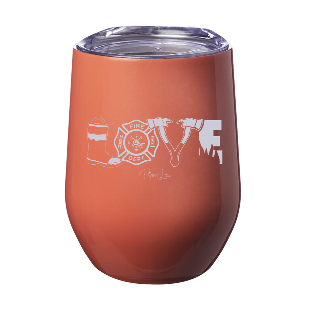 Fire LOVE 12oz Stemless Wine Cup