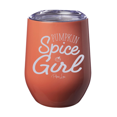 Pumpkin Spice Girl Laser Etched Tumbler