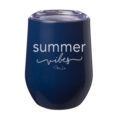 Summer Vibes 12oz Stemless Wine Cup