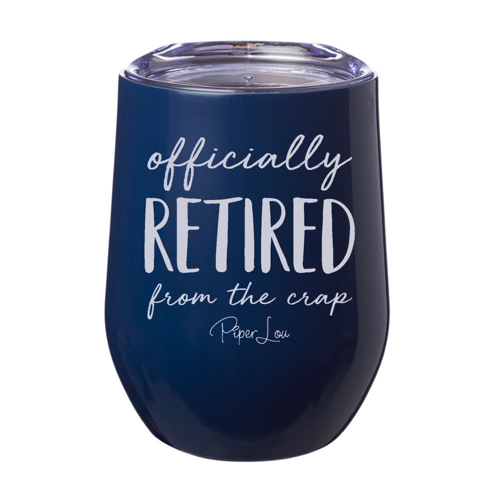 Officially Retired 12oz Stemless Wine Cup