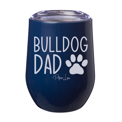 Bulldog Dad Stemless Wine Cup
