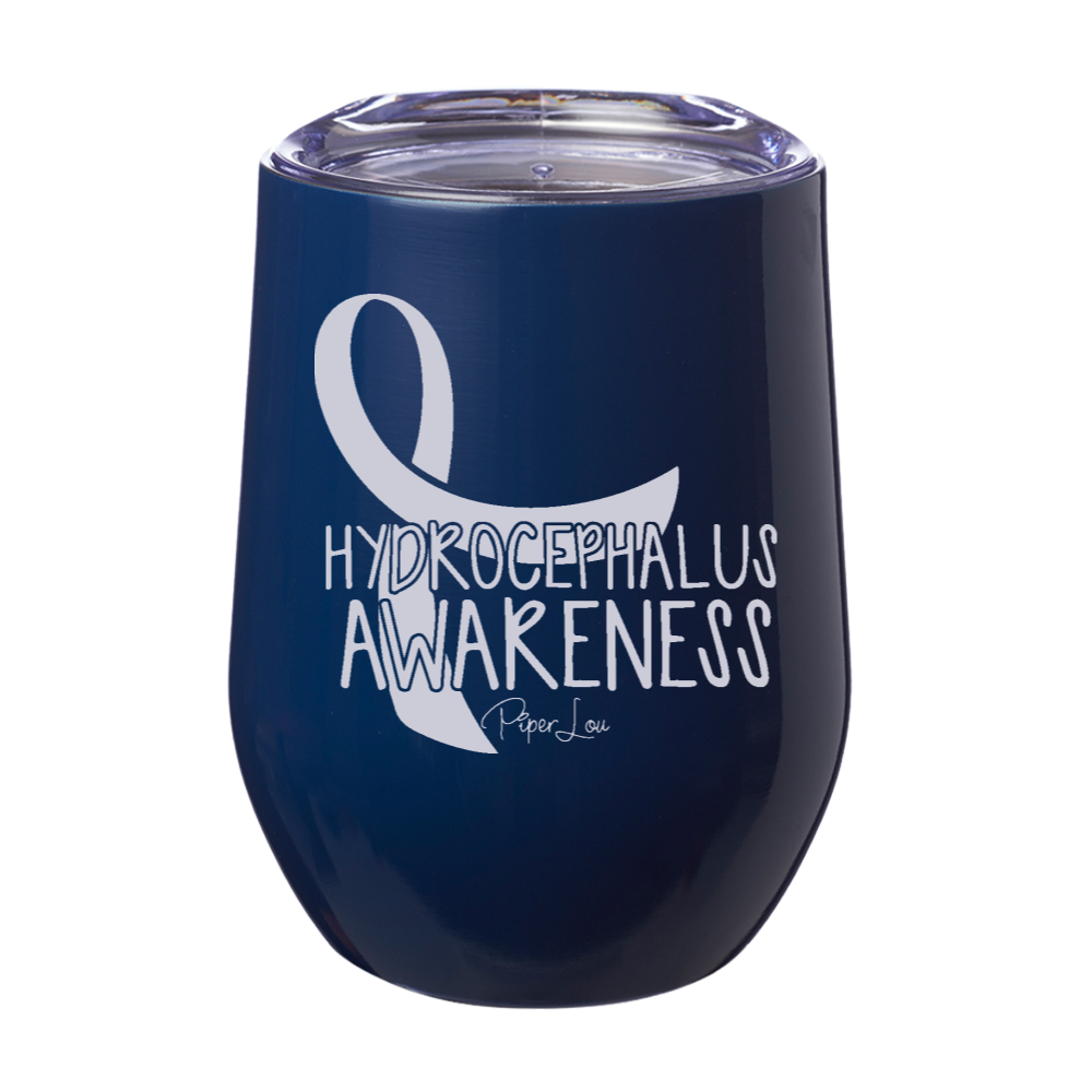 Hydrocephalus Awareness 12oz Stemless Wine Cup