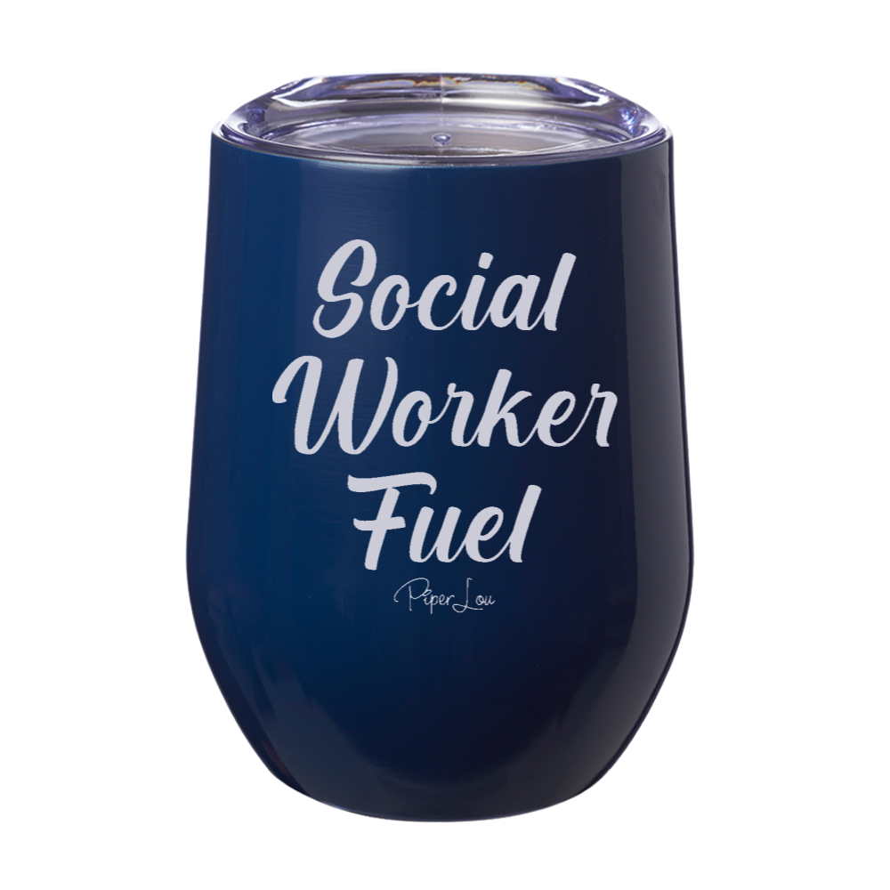 Social Worker Fuel Laser Etched Tumbler